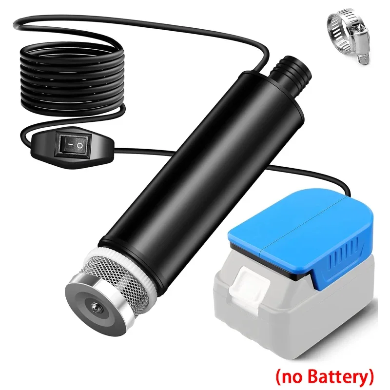 

Электрический беспроводной погружной насос для Makita/Dewalt/Milwaukee, аккумулятор 18 В, 20 В для сада, резервуара для воды, бассейна, пруда