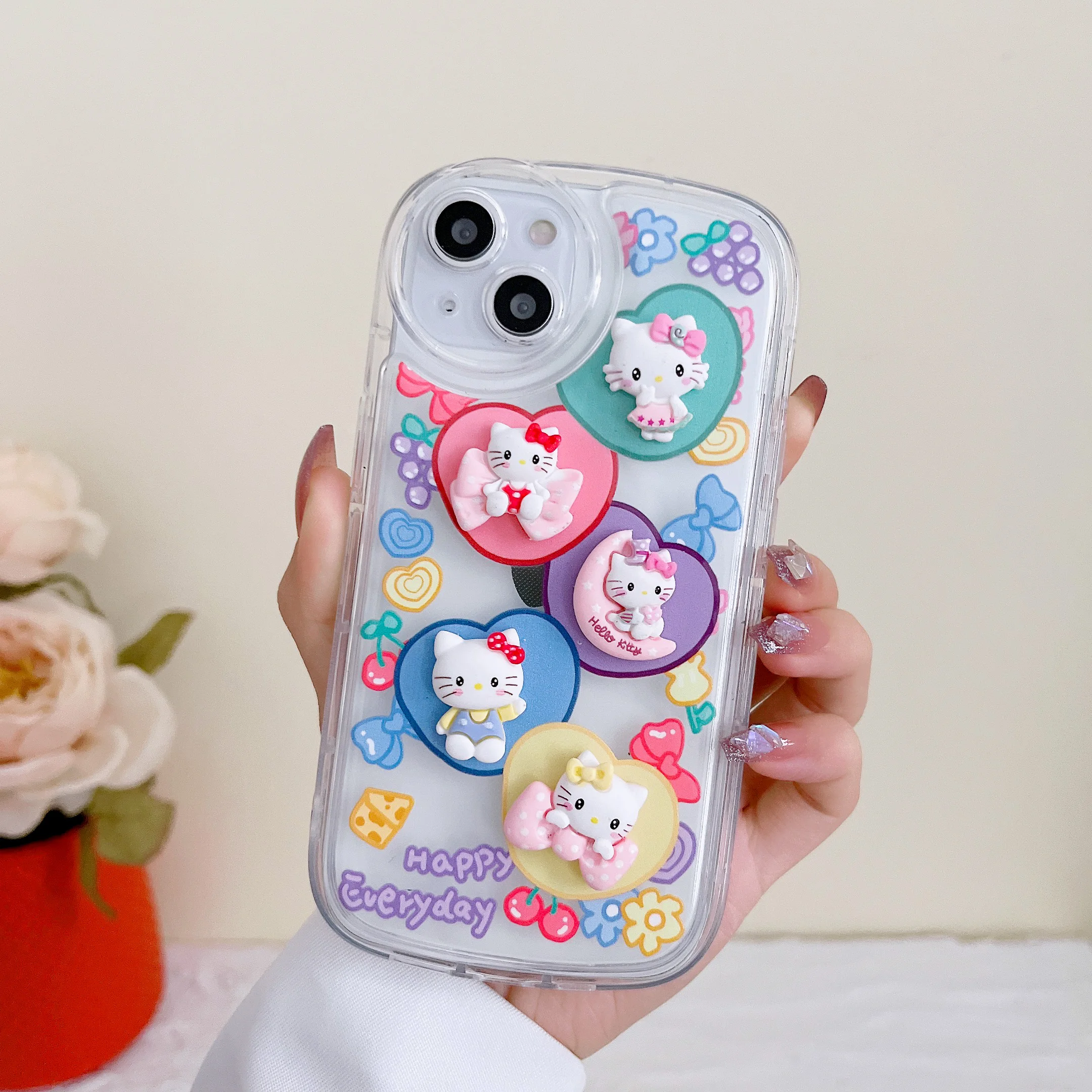 Фото Прозрачный чехол для Iphone 11 12 13 14 Pro Max X Xs Xr 7 8 Plus SE 2020 №3