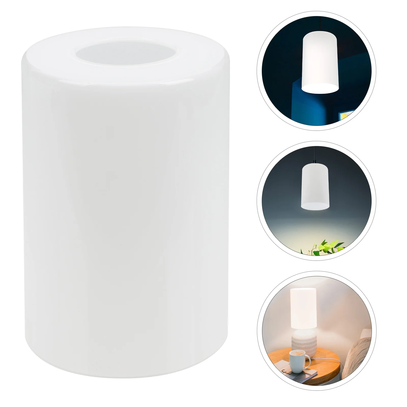 

Lamp Shade Glass Shades Cover Hanging Lampshade Light Ceiling Wall Garden Decorative Multipurpose Table Cylinder Home