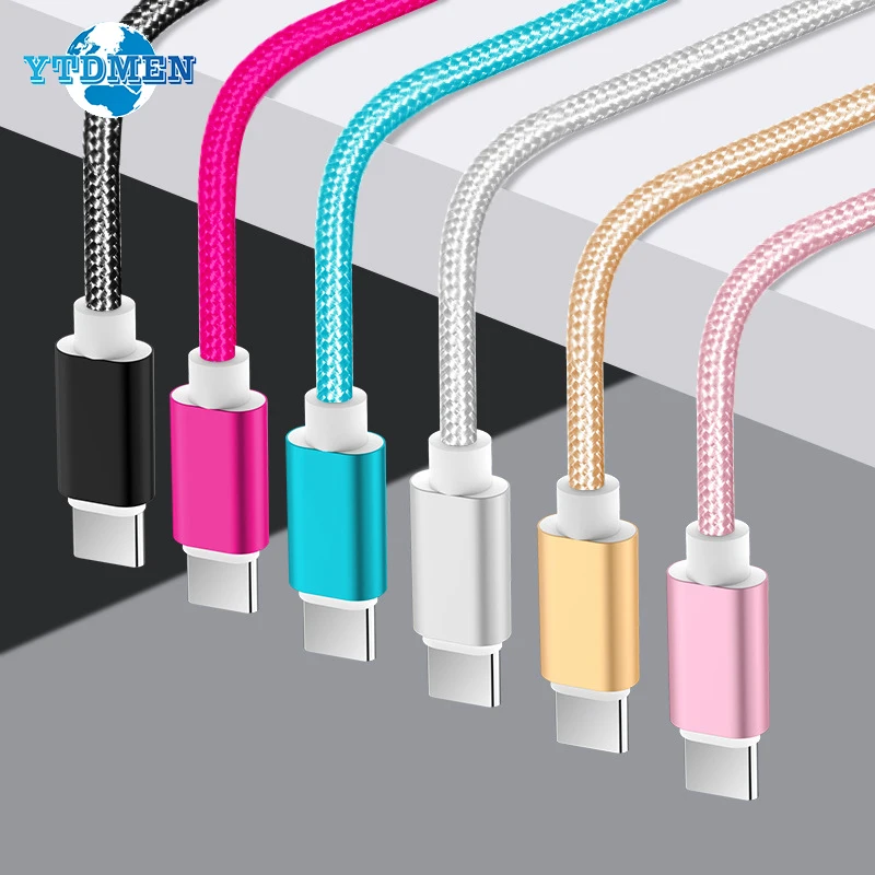 

2A Fast Charging USB Type C Cable Micro USB Phone Charger Data Cord For iPhone 14 13 Pro Max Samsung S22 Xiaomi Huawei Poco F3