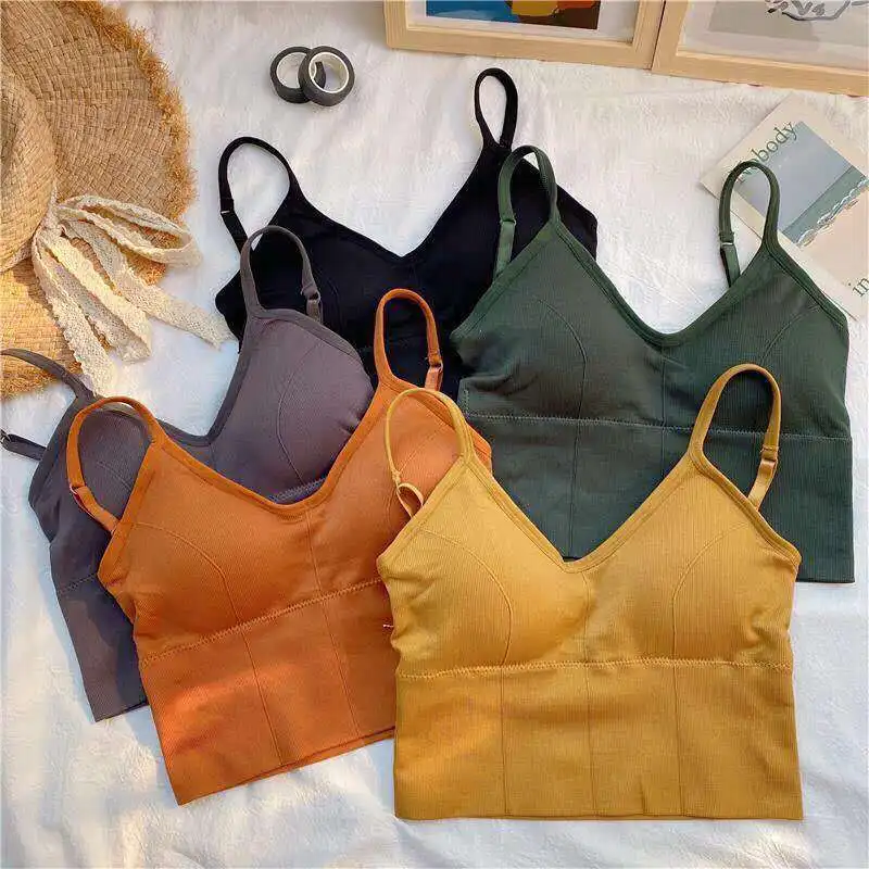 

Women's tube top Beauty Back bralette Seamless sports bra women's underwear sexy Lingerie Push-up bras sports bra