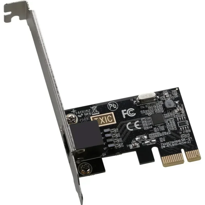 1000 Мбит/с сетевая карта PCIE к RJ45 10/100/1000 PCI Express конвертер LAN Etherent гигабитный адаптер