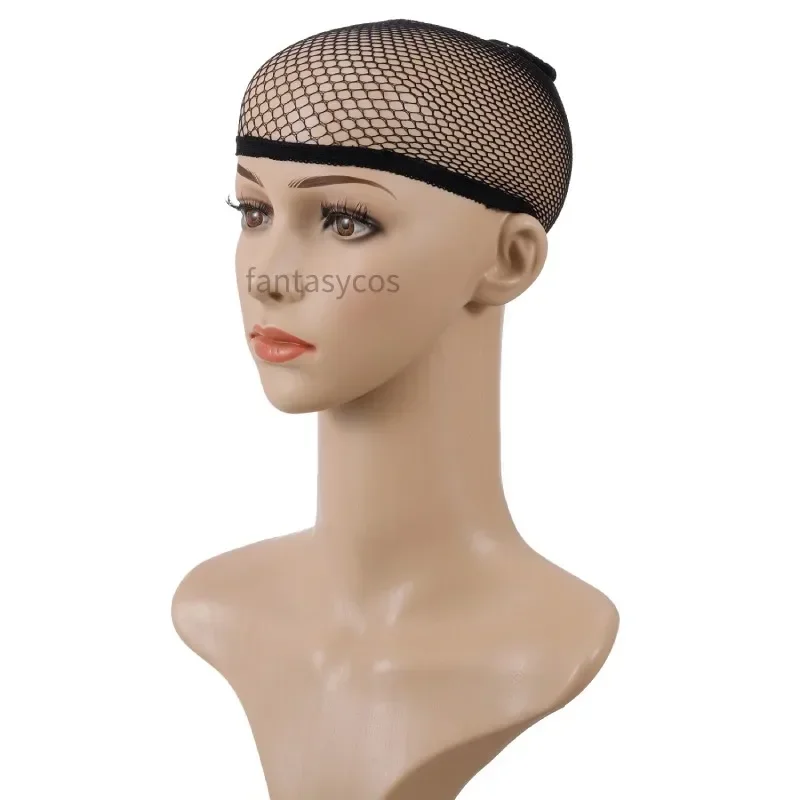 Парик для косплея головы поту 90 см длинные прямые синтетические волосы