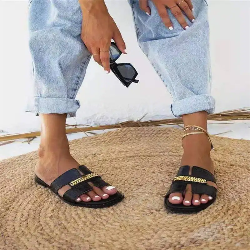 

Ankle Slippers House Summer Rubber Hard-Wearing Women's Home Slippers Promotion Flip Flops Girl Summer Shoes For Women Tennis