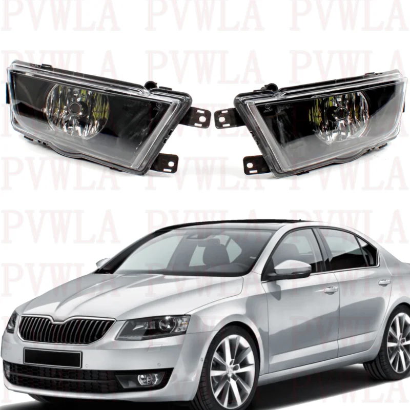 

Пара противотуманных фар переднего бампера со светодиодными лампами 5E 0941701 5Е 0941702 Для Skoda Octavia A7 2013 2014 2015 2016 2017