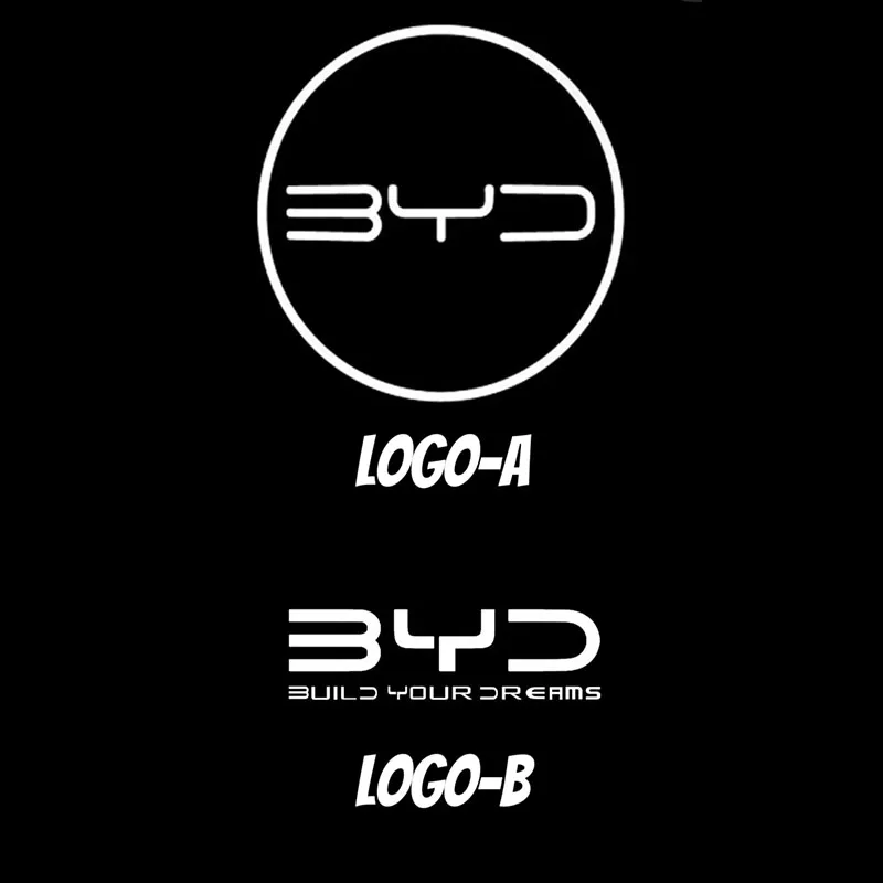 Автомобильная светодиодная подсветка для двери проектор лампы тени BYD F3 E6 Yuan Plus