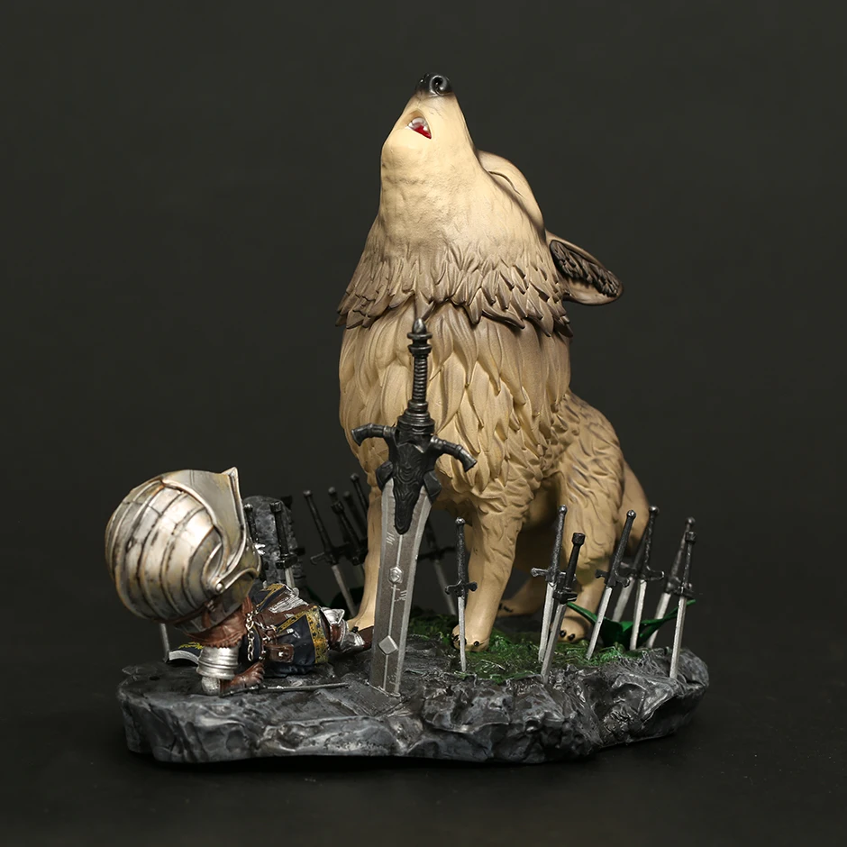 

Фигурка из ПВХ Dark Souls The Great Grey Wolf Sif, коллекционная Игрушечная модель, статуя