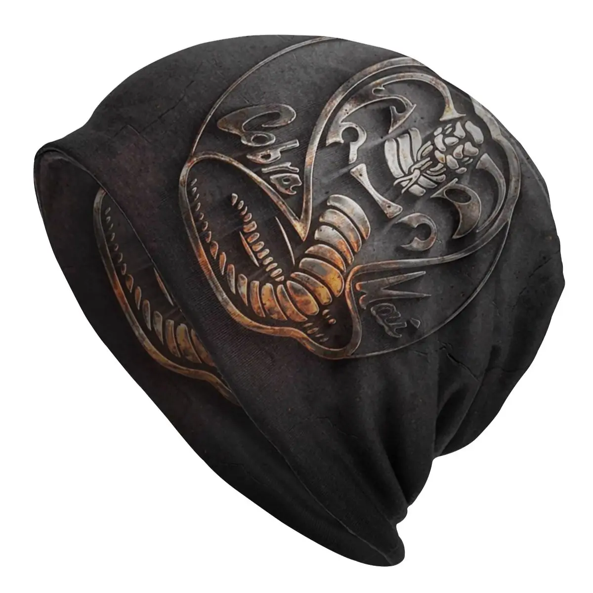 

Unisex Winter Warm Bonnet Femme Knitted Hats Cool Cobra Kai The Karate Kid Beanie Cap Outdoor Ski Beanies Caps For Men Women