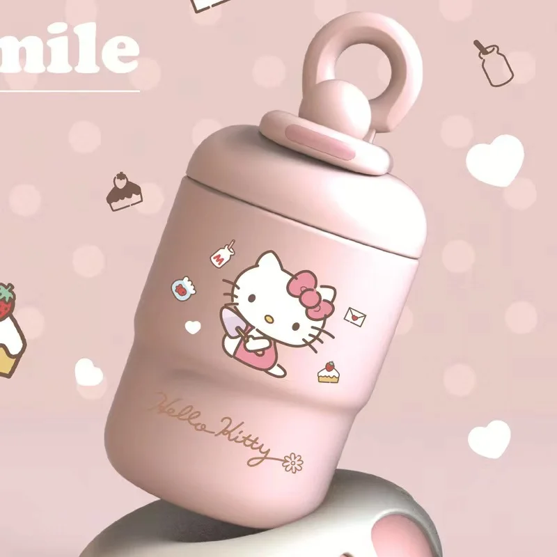 Sanrio Hello Kitty студенческий подарок термоизоляционная кофейная чашка Melody милая