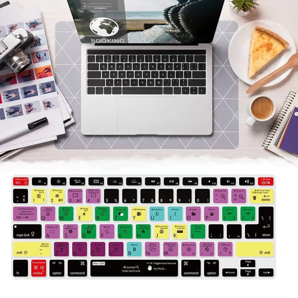 

Suitable For Notebook Pro Color Board Film 13.3/11/15 Shortcut Function Board Film Cap I9v8