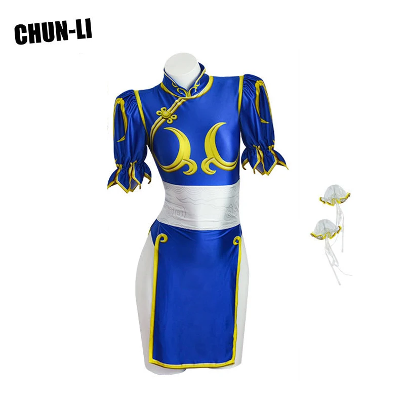 

Chun Li Косплей сексуальный комбинезон купальник Чонсам платье наряды для женщин Хэллоуин костюм Ципао летний пляжный костюм бикини