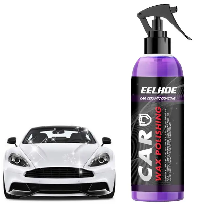 

Ceramic Spray Coating Nano Ceramic Coating For Cars Car Detailing Hydrophobic Top Coat Durable Quick Coat Car Wax Polish Spray
