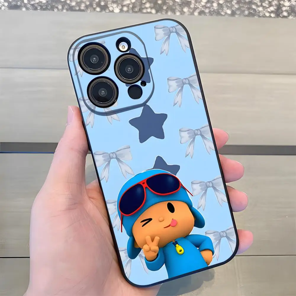 Фото Чехол для телефона Pocoyo для IPhone 17 Pro Max 15 Pro 16 14 Plus 12 13 Mini 11 Pro, противоударный мягкий чехол №5
