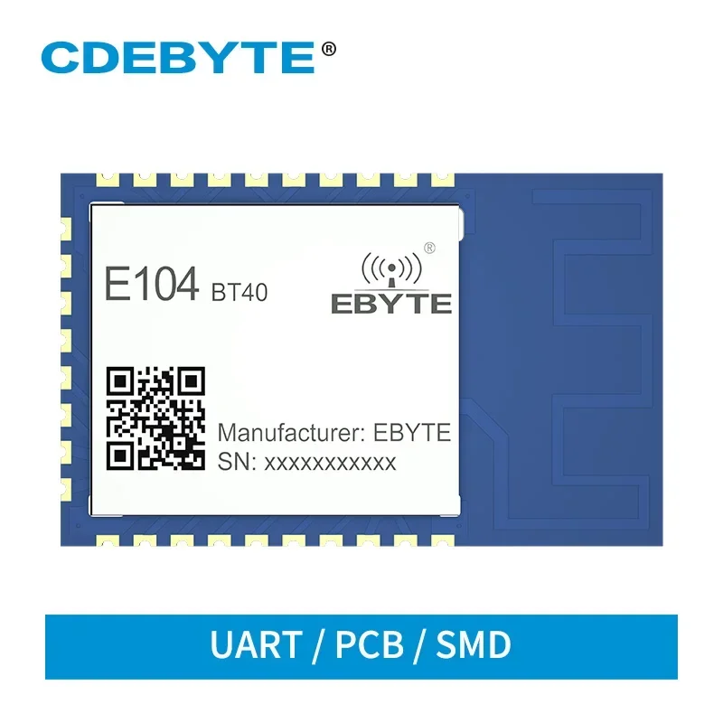 E104-BT40 BLE4.2 Последовательный порт SPP3.0 для двухрежимного ведомый модуль Bluetooth с