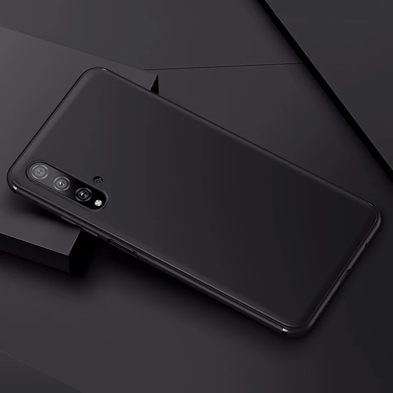 Чехол Lainergie для Huawei Nova 5T простой продаваемый тонкий матовый Мягкий силиконовый чехол-накладка Чехлы для телефона для Nova 5T YAL-L21 (art.: 3a355dec435) - 3a355dec435