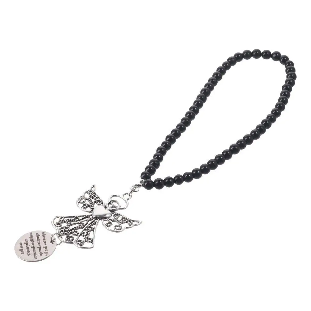 Серебряный подвесной ангел подвеска для автомобиля в форме ангела из