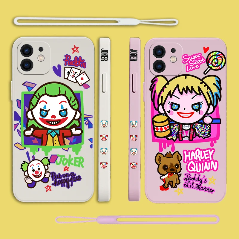 

Чехол Harley Quinn Joker для телефона Samsung A53 A50 A12 A52S A51 A72 A71 A73 A81 A91 A32 A22 A20 A30 A21S 4G с ремешком на руку