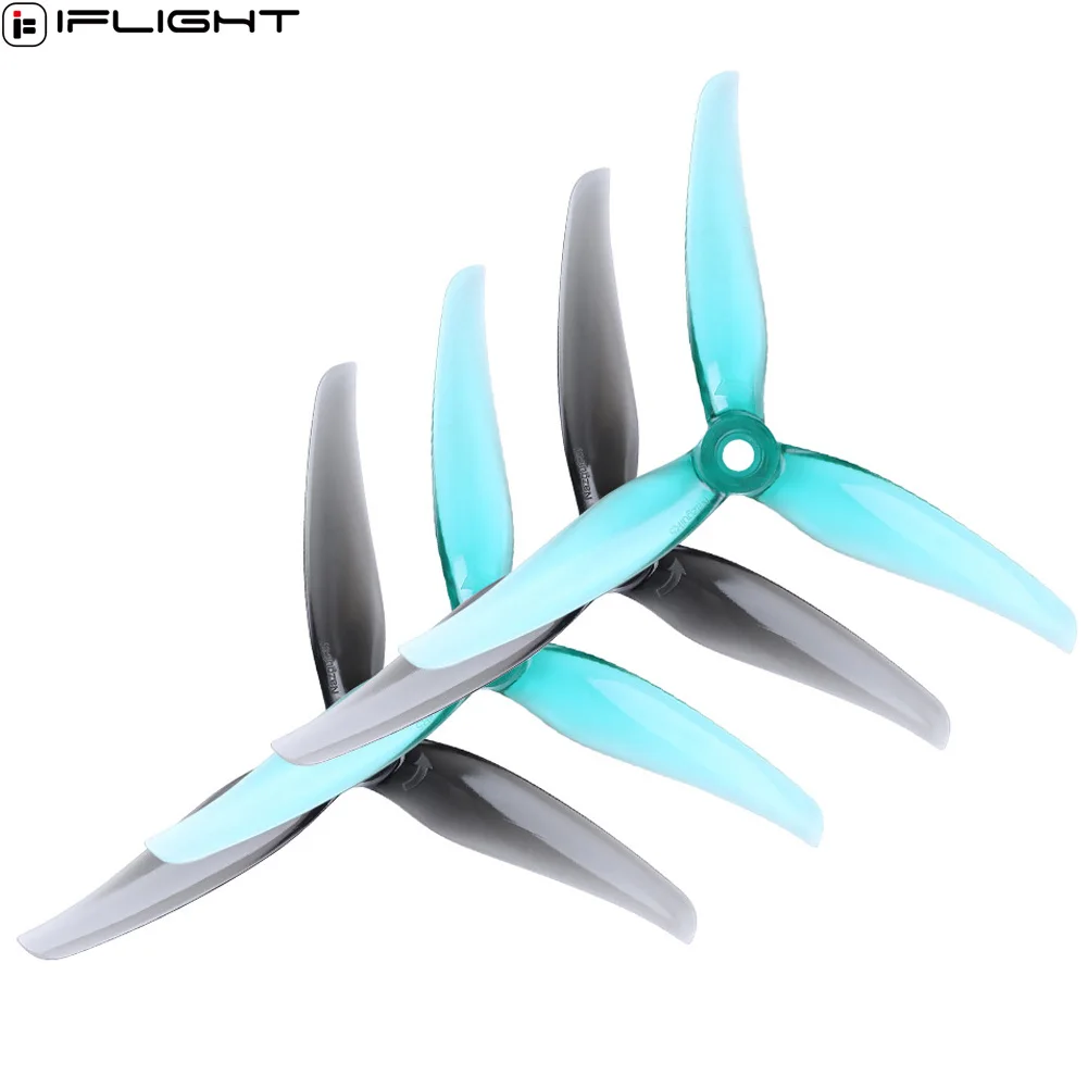 

16pcs iFlight Nazgul R5 5inch 3 Blade/Tri-Blade Propeller Prop CW CCW with 5mm Mounting Hole for FPV RC Racing Drone (8 Pairs)