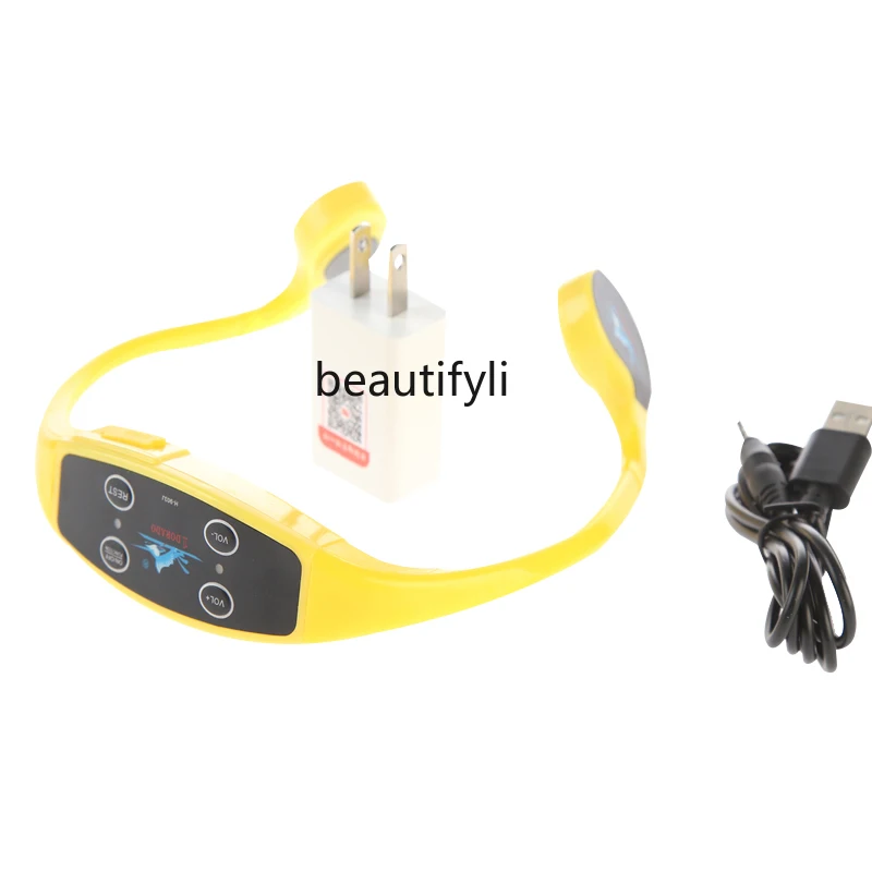 

GY 1dorado Bone Conduction Swimming Teaching Training Earphone Headset Professional Waterproof Diving Intercom Host