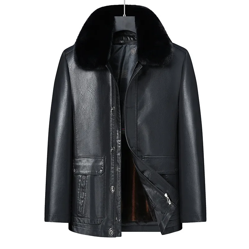 Новое поступление большой зимний толстый мужской комплект из двух предметов с