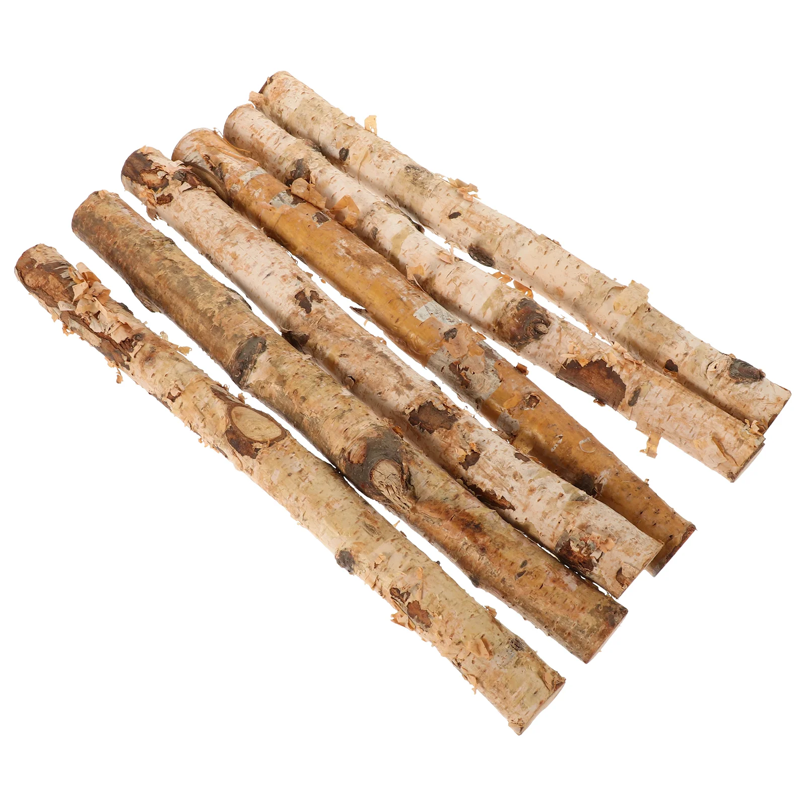 

6 Pcs Crafts DIY Accessory Natural Twigs Sticks Wood Crafting Accessories Wooden Material Log