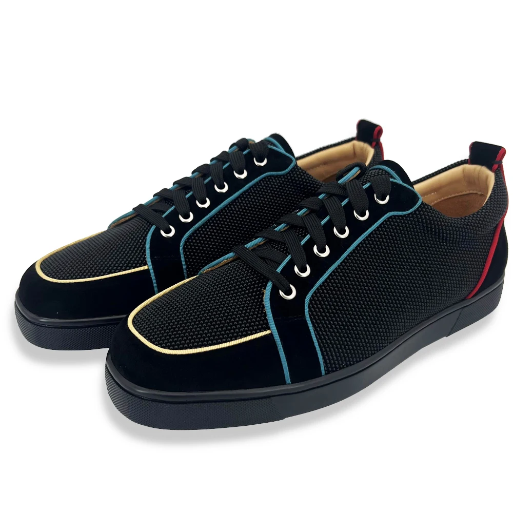 

2022 Fashion Cow Suede Casual Shoes Spot Printed Patchwork Low Top Sneakers For Women Men Lovers Lace up Running Shoes Trainers