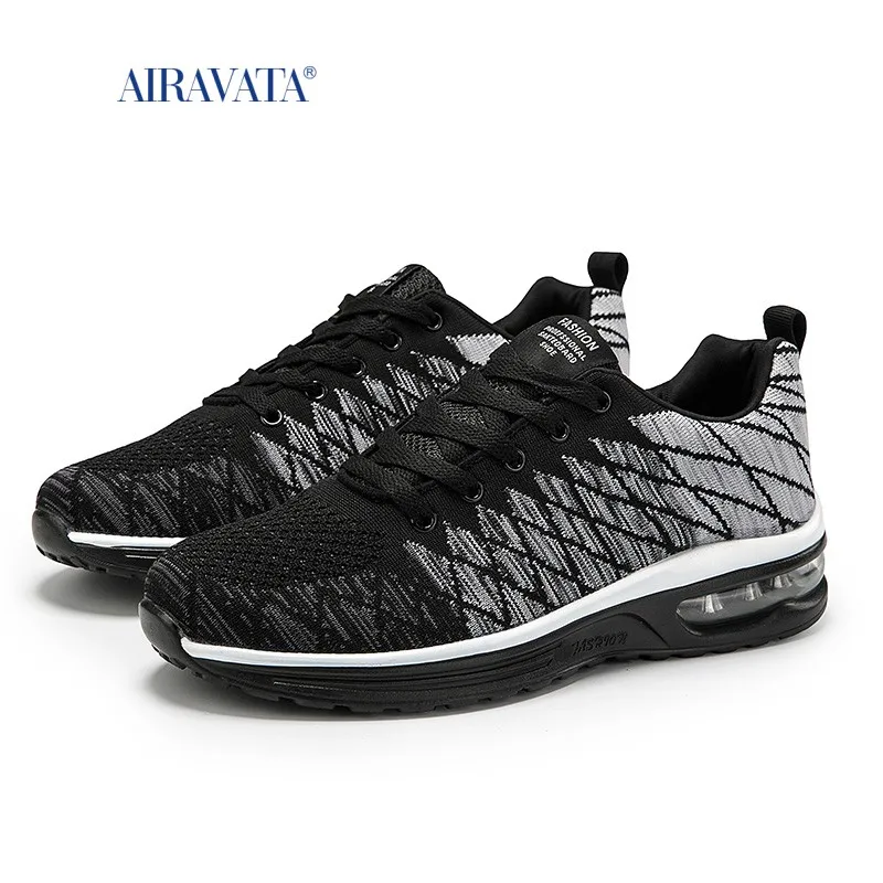 Sneakers Breathable Tennis Shoes Men Lace Up Breathable Mesh Sports Trainers Casual Shoes for Men with Free Shipping Non-slip