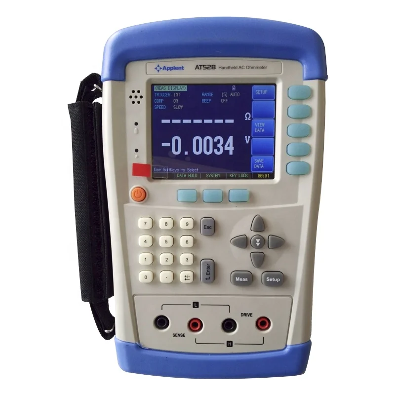 

Anbai AT525 AT525D UPS Battery Tester AT528 AT528L Portable Battery Internal Resistance Meter