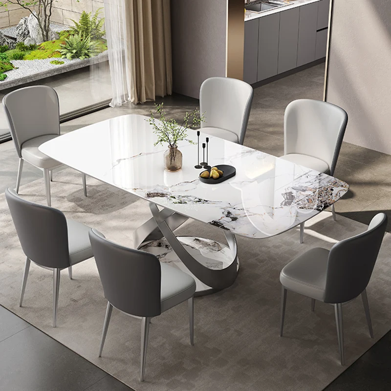 

Большого размера современное обеденный стол для дома в скандинавском стиле, Роскошный кухонный обеденный стол, консоль для балкона, гостиницы, мешки из Японии, домашняя мебель