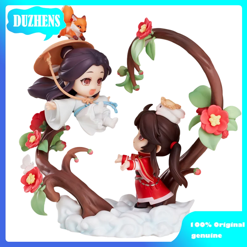 

Небесное официальное благословение Xie Lian & Sanlang в ваше сердце Q версия ПВХ фигура аниме модели игрушки кукла подарок