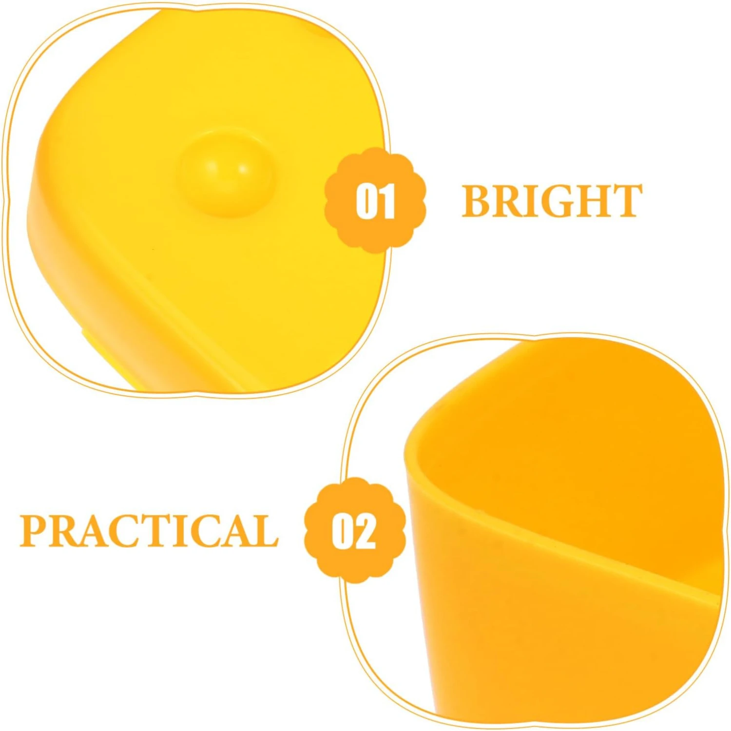 Cheese Container Slice Holder Saver with Lid Airtight Fresh Fridge Lunch Box 350ml