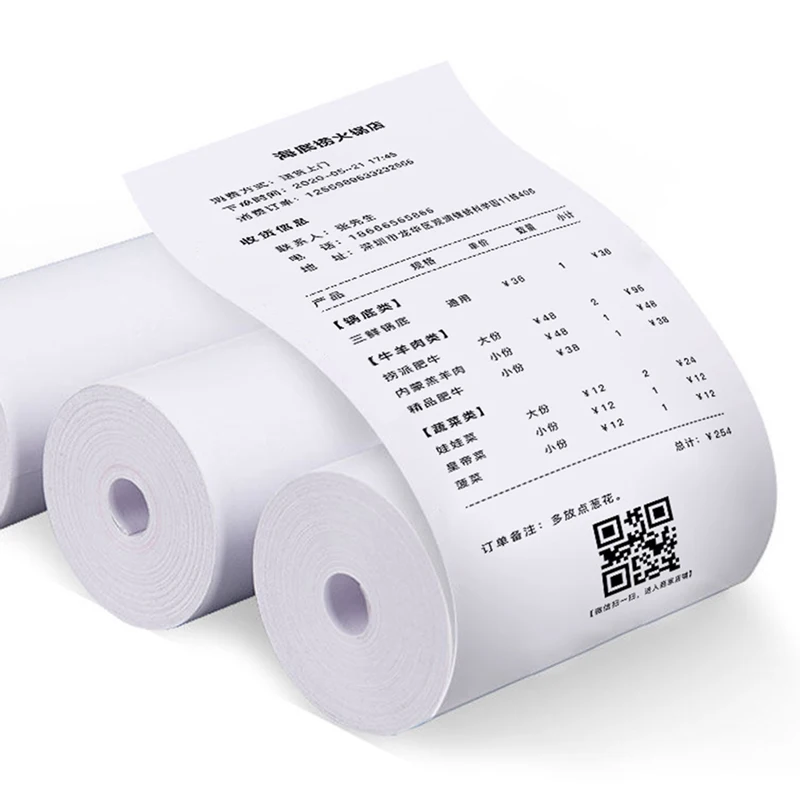 10 рулонов термопечатной бумаги 80*30 мм для POS-системы печати термопечатный принтер