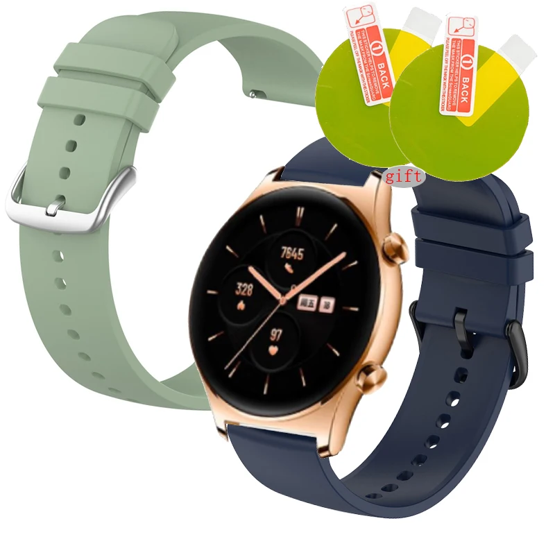 

Мягкий силиконовый ремешок для смарт-часов HONOR Watch GS 3, сменный спортивный ремешок для HONOR Watch GS3 Correa