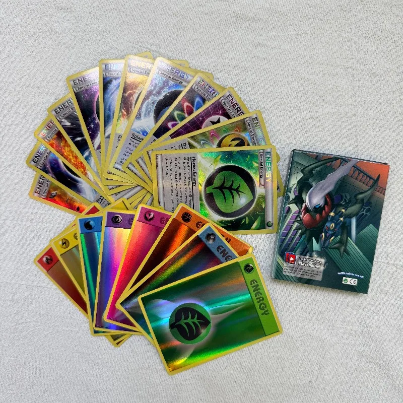 Коллекционные голографические карты Pokemon Special Energy TCG: Набор карт для игры в карточную игру Pocket Monster (art.: 3920db67ba2d7) - 3920db67ba2d7
