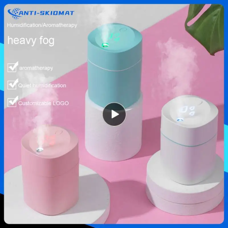 

Mini Ultrasonic Air Humidifier LED Lamp USB Essential Oil Diffuser Car Purifier Anion Mist Maker With Romantic Light