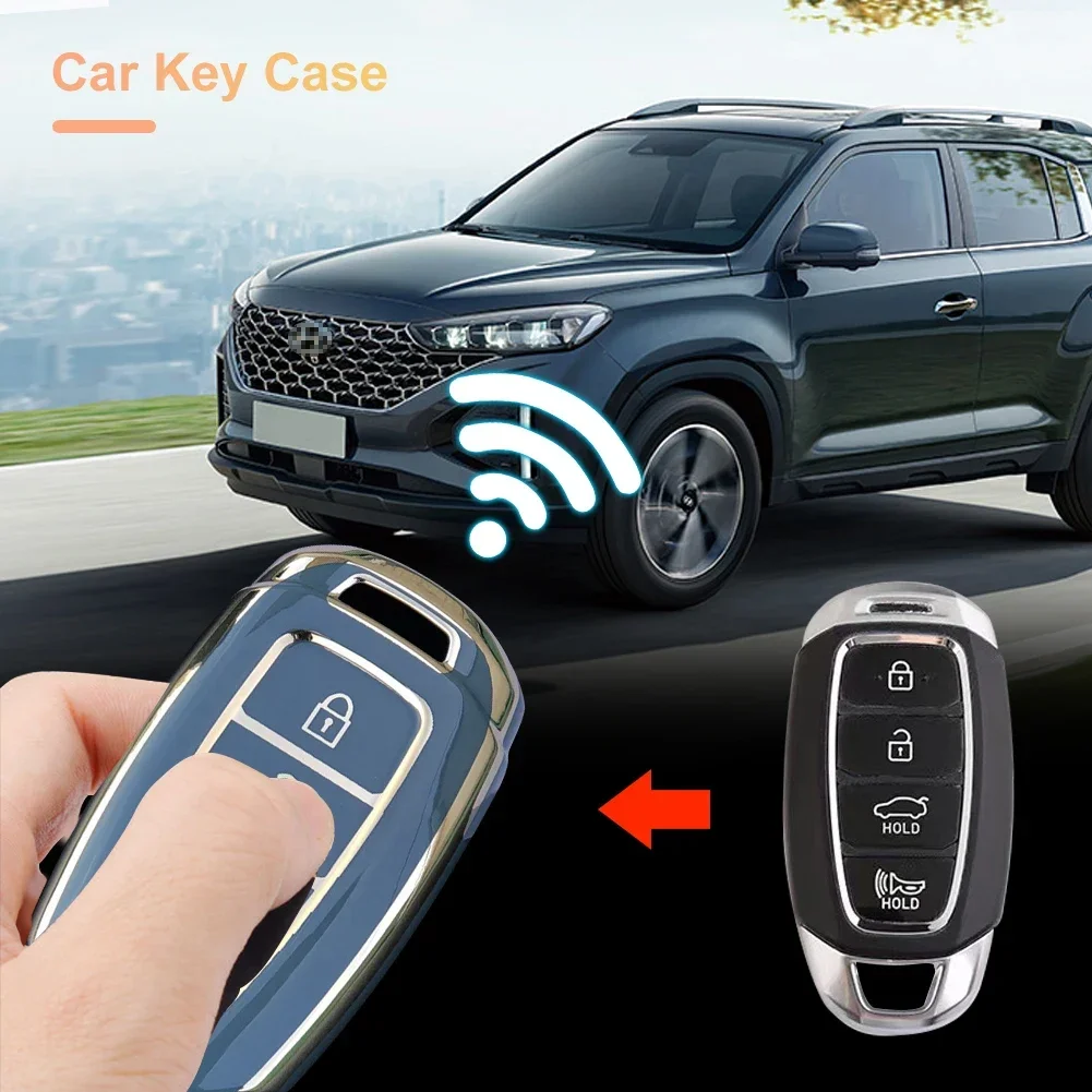 Брелок для автомобильного ключа 4 кнопки Hyundai I30 Ix35