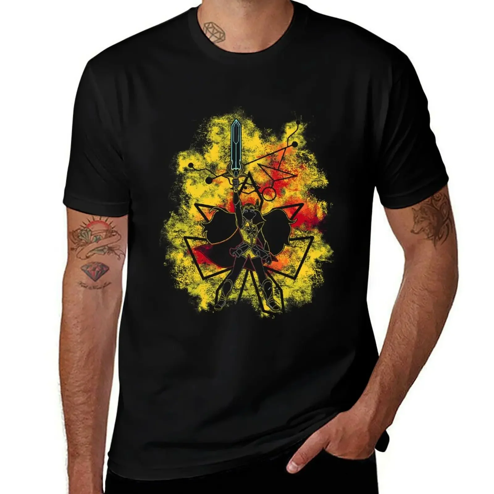 Футболка Princess of Power корейские модные футболки футболка большого размера для