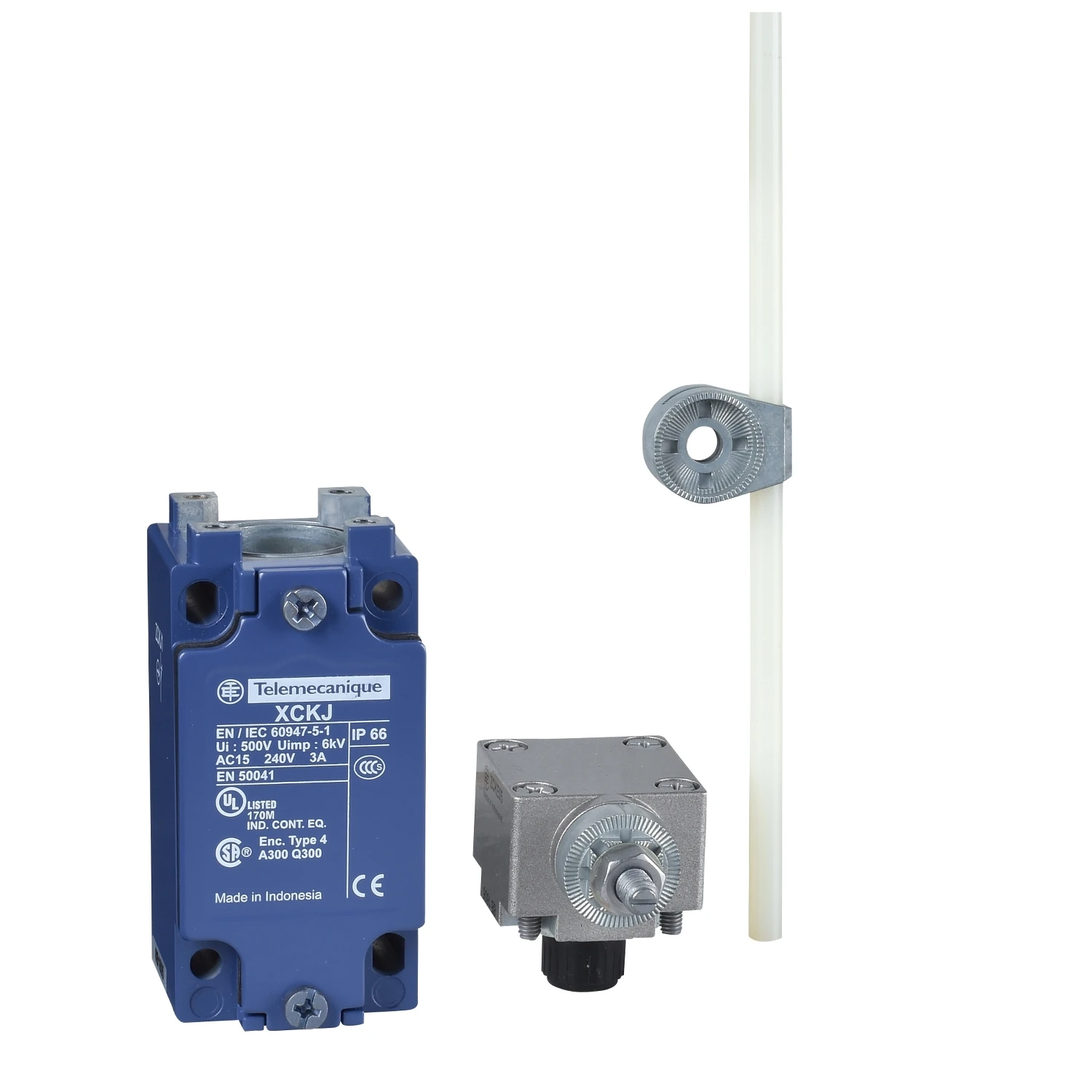 XCKJ10559H29C XCKJ10559H29 = ZCKJ1H29C + ZCKE05C + ZCKY59C концевой выключатель, стандарт XC, XCKJ, термопластичный круглый рычаг 6 мм,