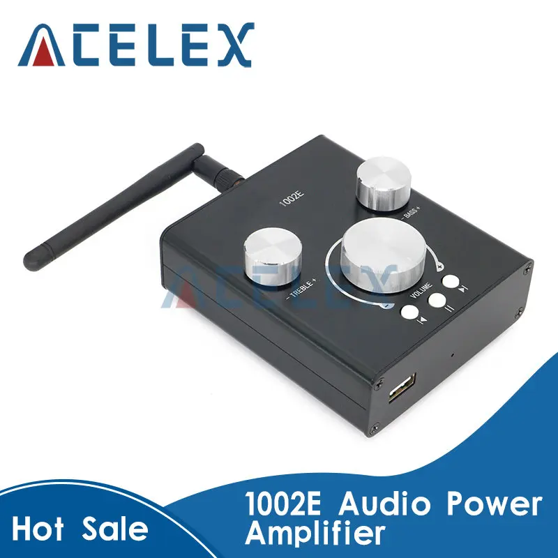 

Bluetooth ZK-1002E, 502E, 2*50 Вт, 5,0 Вт, x2, TPA3116, двухканальный, модуль усилителя мощности звука, высокие и низкие басы, сабвуфер