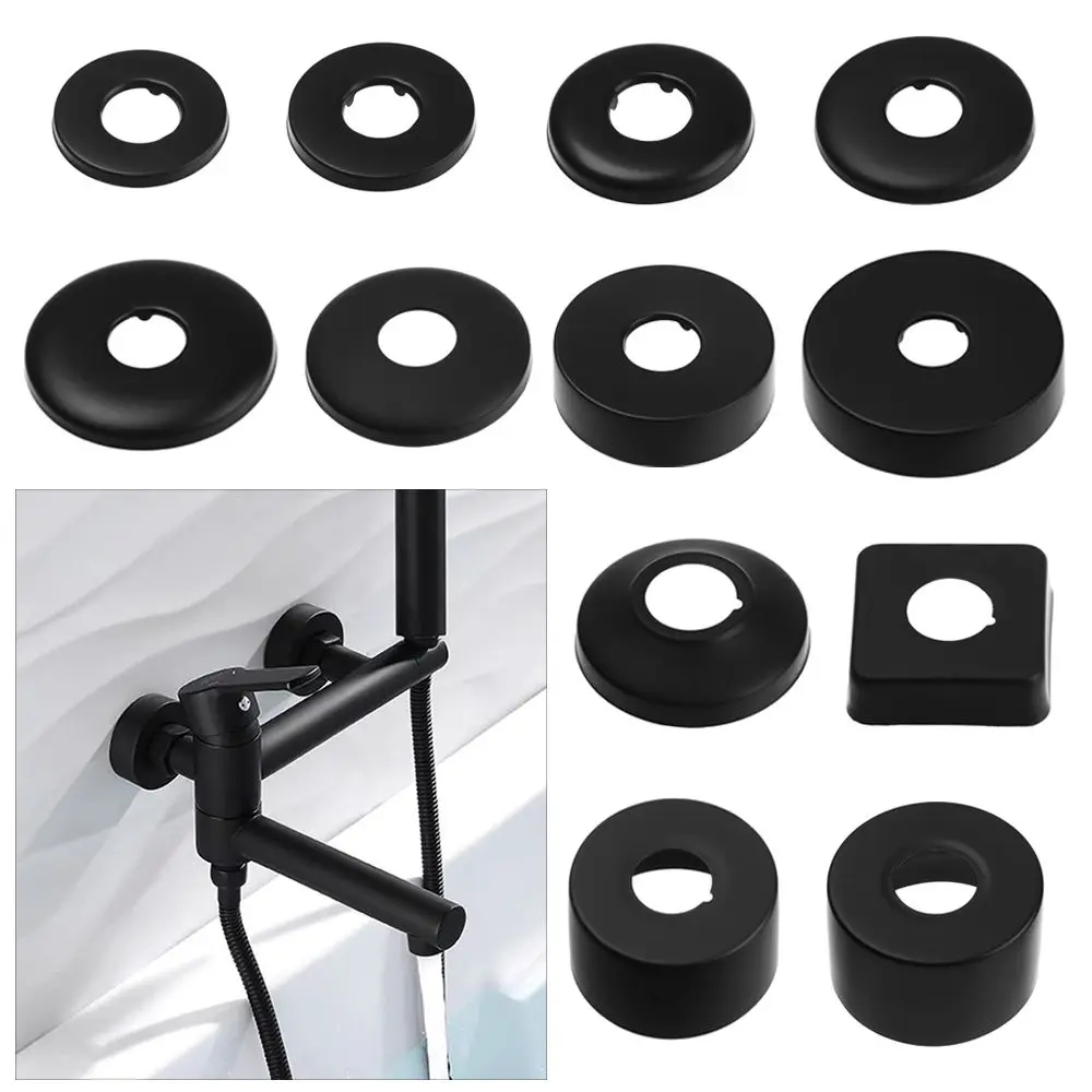 

Shower Kitchen Wall Flange Chrome Flange Cover Pipe Wall Covers Faucet Decor Faucet Accessories Faucet Decorative Cover
