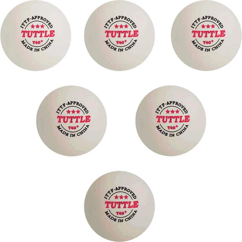 

6 шт./корт. Новые шары для пинг-понга 3-звездочные профессиональные белые тренировочные мячи для пинг-понга Мячи для соревнований по настольн...