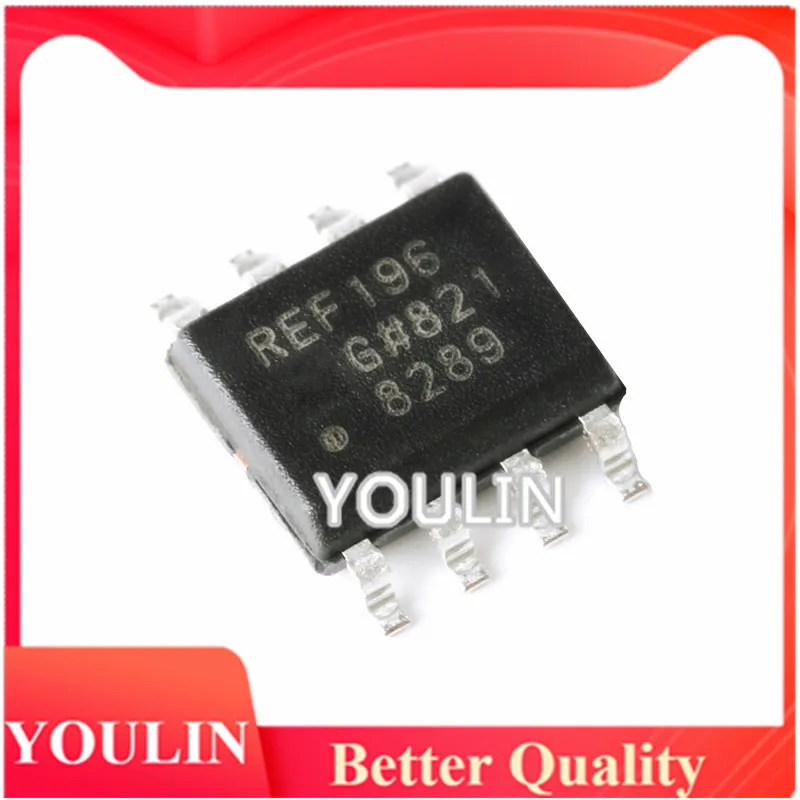 

2pcs Original genuine REF196GSZ-REEL SOIC-8 3.3V precision low voltage reference voltage source IC chip
