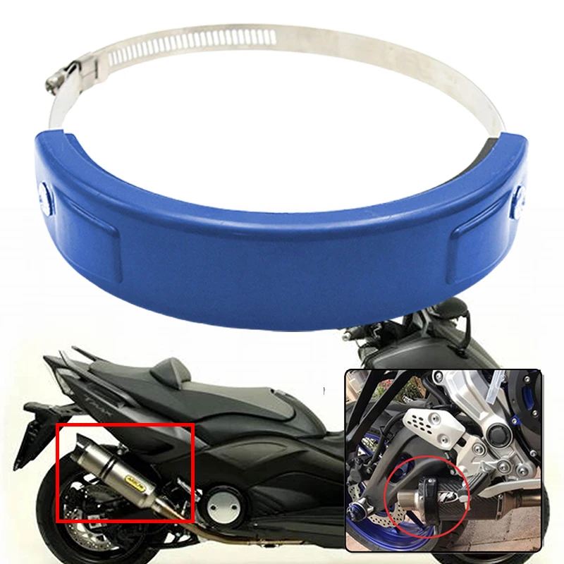Защитный чехол для мотоциклетной выхлопной трубы YAMAHA TMAX 500 Tmax530 2014-2024 2023 2022 2021 2020