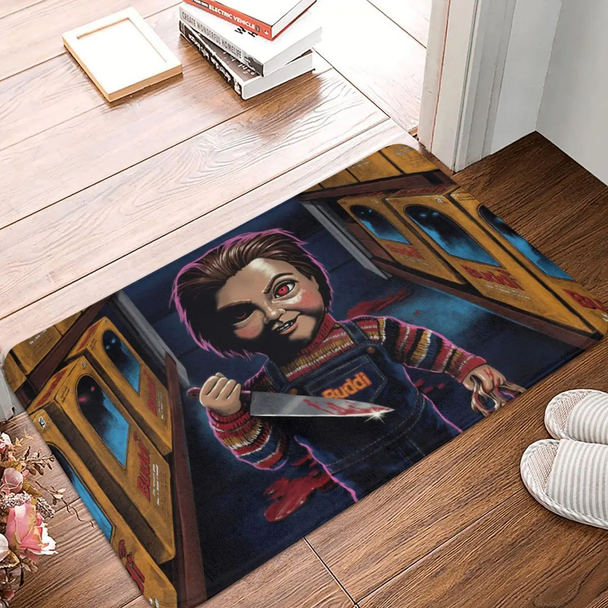 

Коврик для ванной, из серии «ужасы»