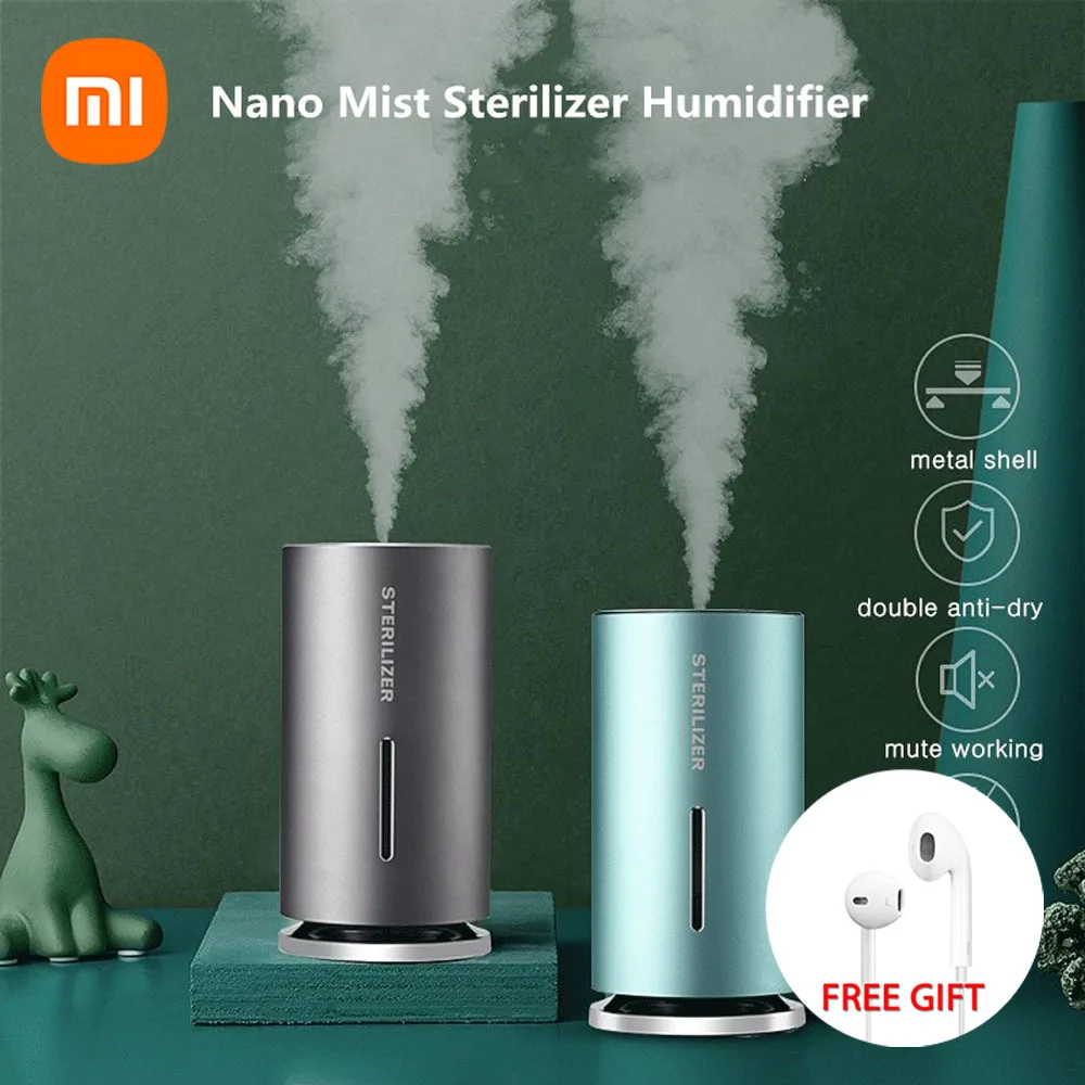 

Xiaomi Youpin спрей увлажнитель воздуха портативный 1200 мАч аккумулятор автомобильный туманообразователь ароматический диффузор USB ультразвуков...