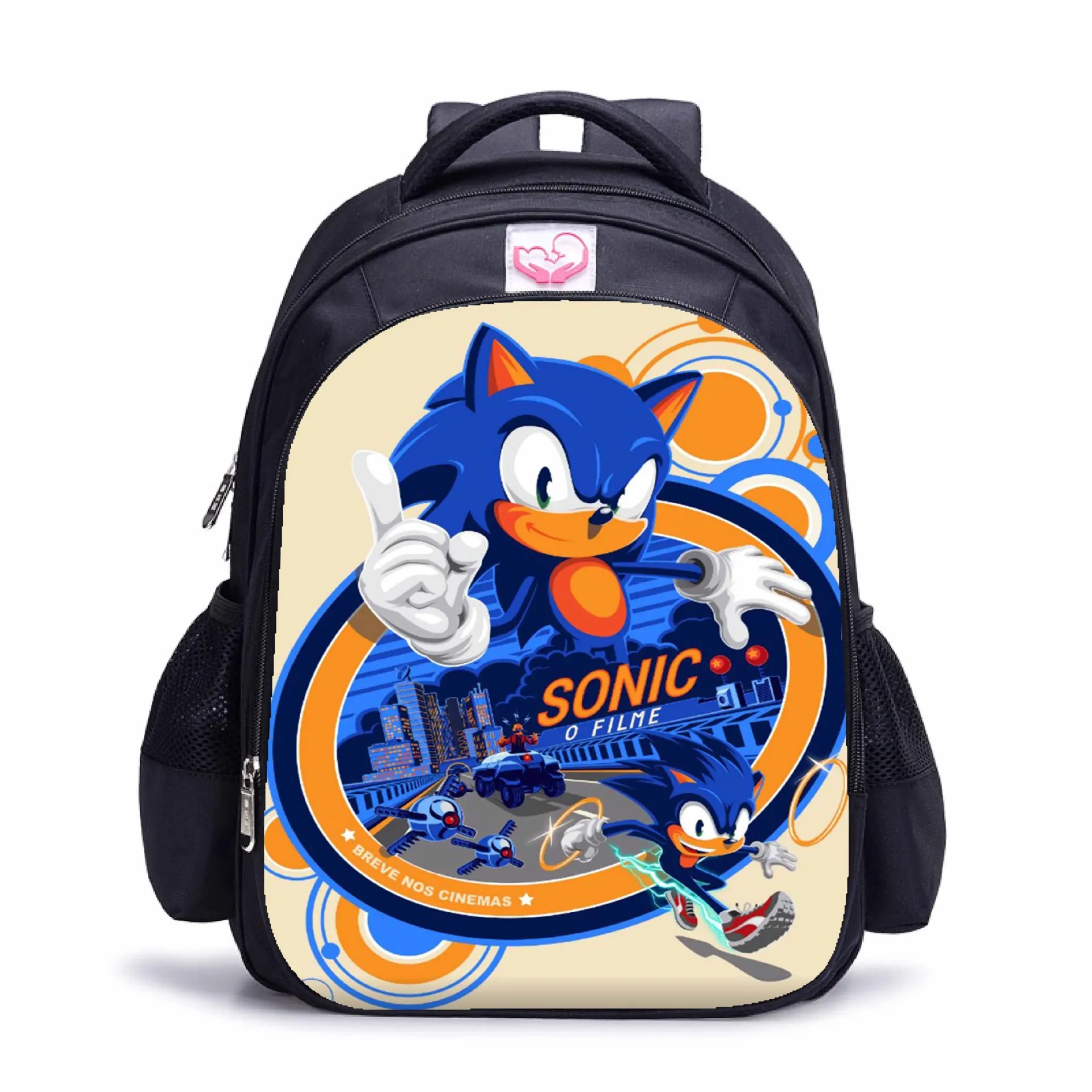 Школьный ранец SONIC RACING дизайнерский рюкзак для мальчиков и девочек детский