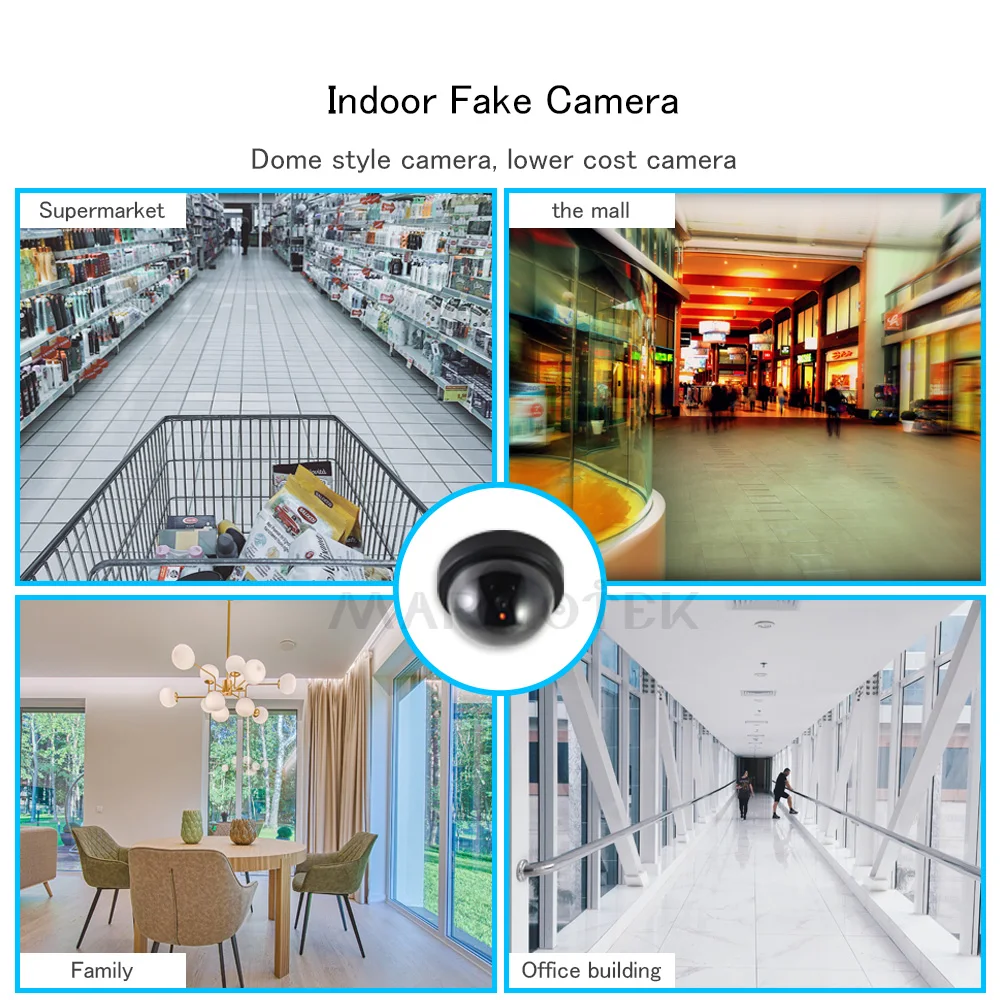 Поддельная камера видеонаблюдения муляж s для дома системы безопасности
