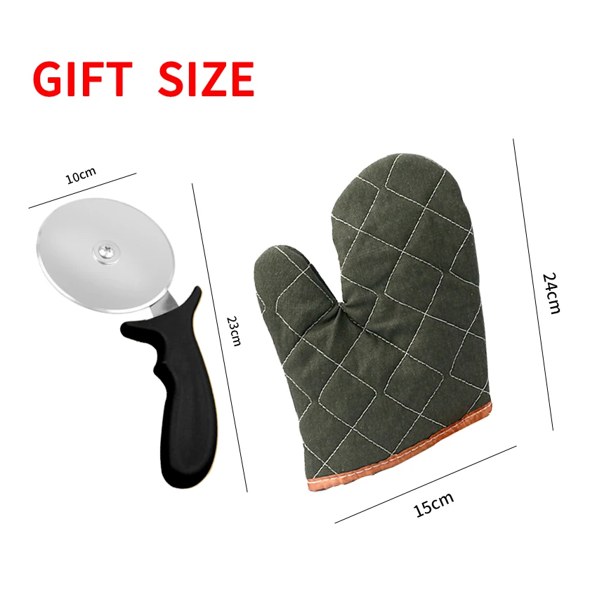 Резчик для пиццы intop Sharp нож перчатка духовки экран противень выпечки