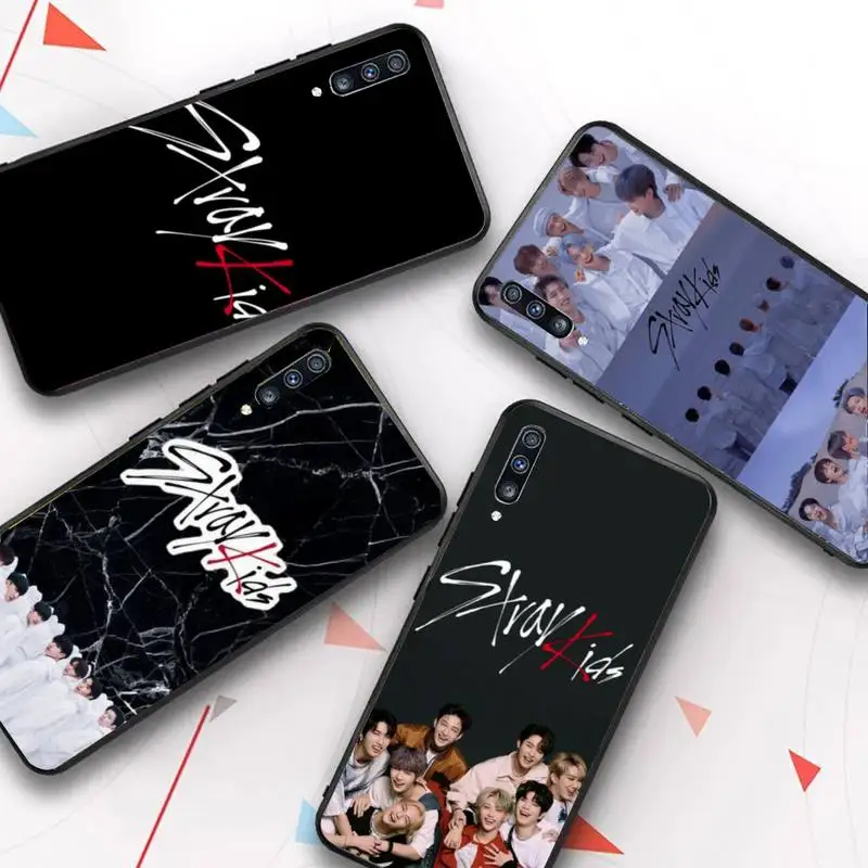 

Kpop Stray Kids Phone Case for Samsung Galaxy A 51 30s a71 Soft Silicone Cover for A21s A70 10 A30 Capa