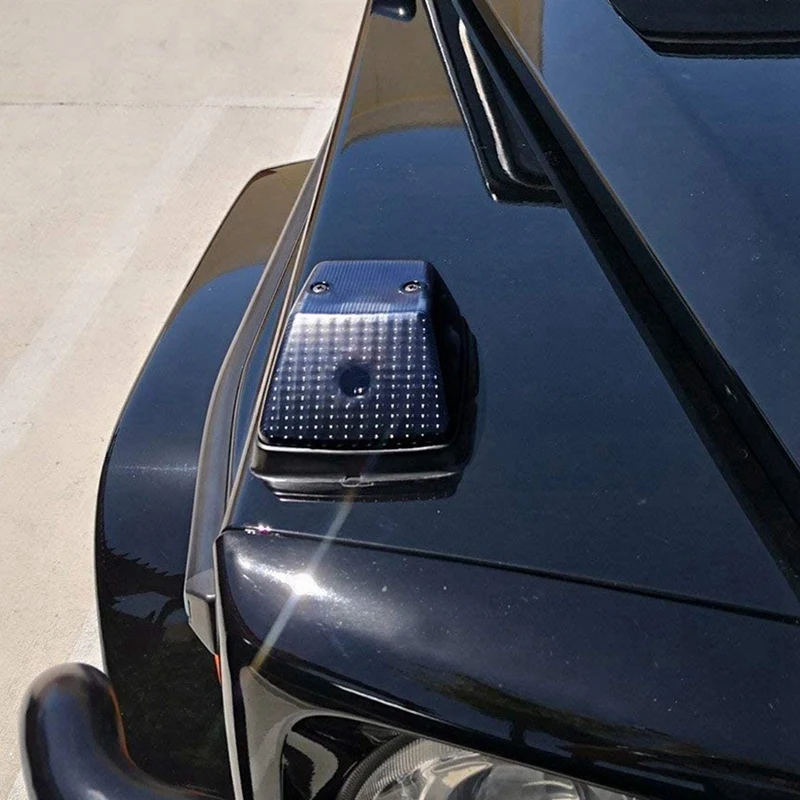 4X глянцевые черные передние указатели поворота для Mercedes Benz W463 G-Class G500 G550 G55 G63 G65